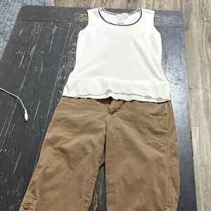 Hannah Stretch Brown Pants Super cute and comfortable